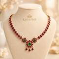 Padmaraga Ruby Temple Necklace